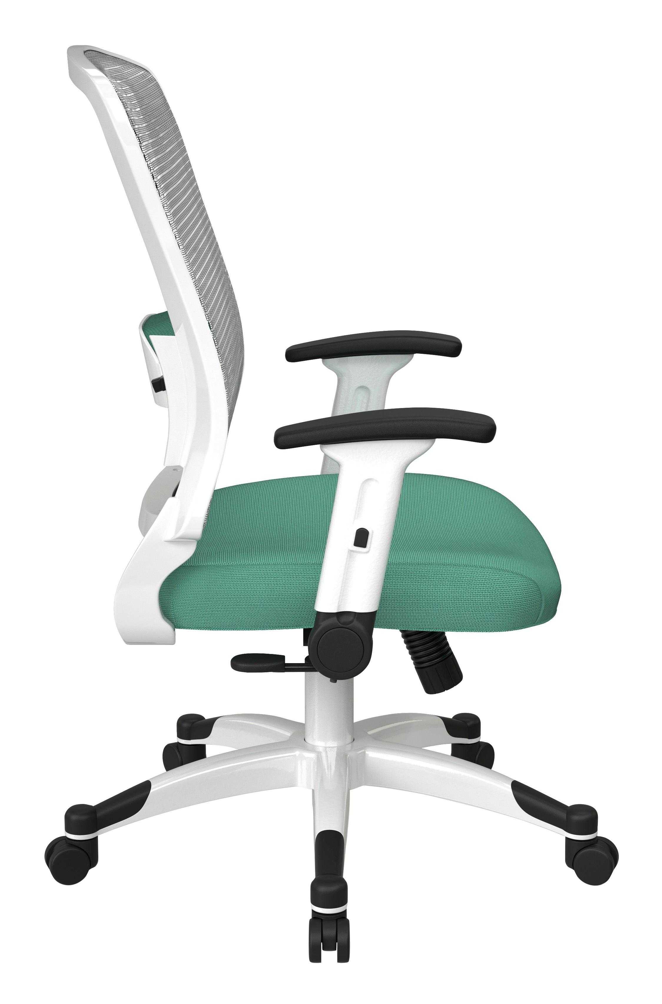 White Frame Managers Chair